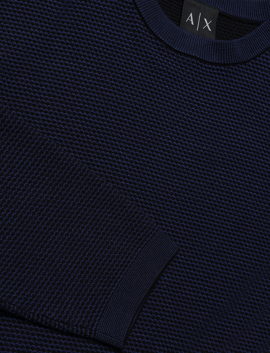 Armani Exchange - PULLOVER - rundhals - deep navy/blue depth - 2
