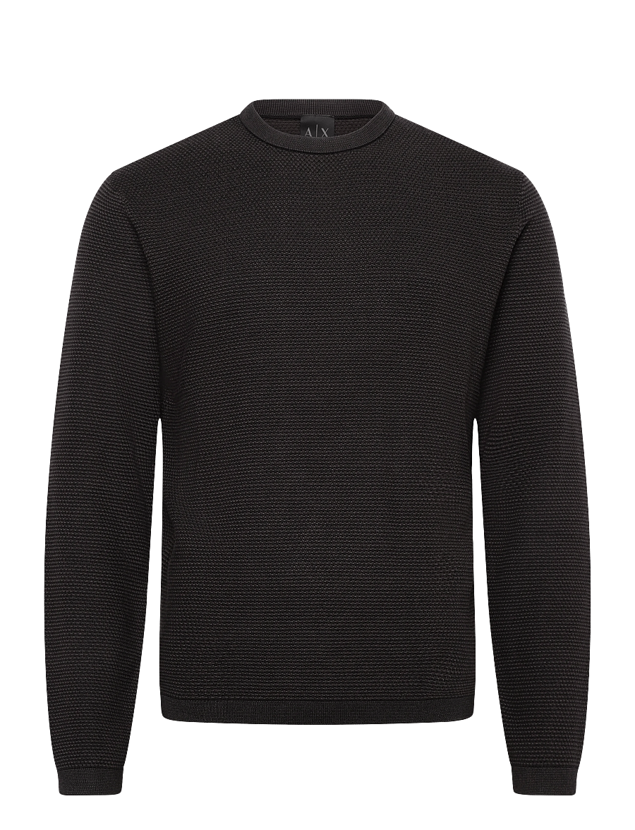 Armani Exchange - PULLOVER - rundhals - licorice/deep navy s - 1