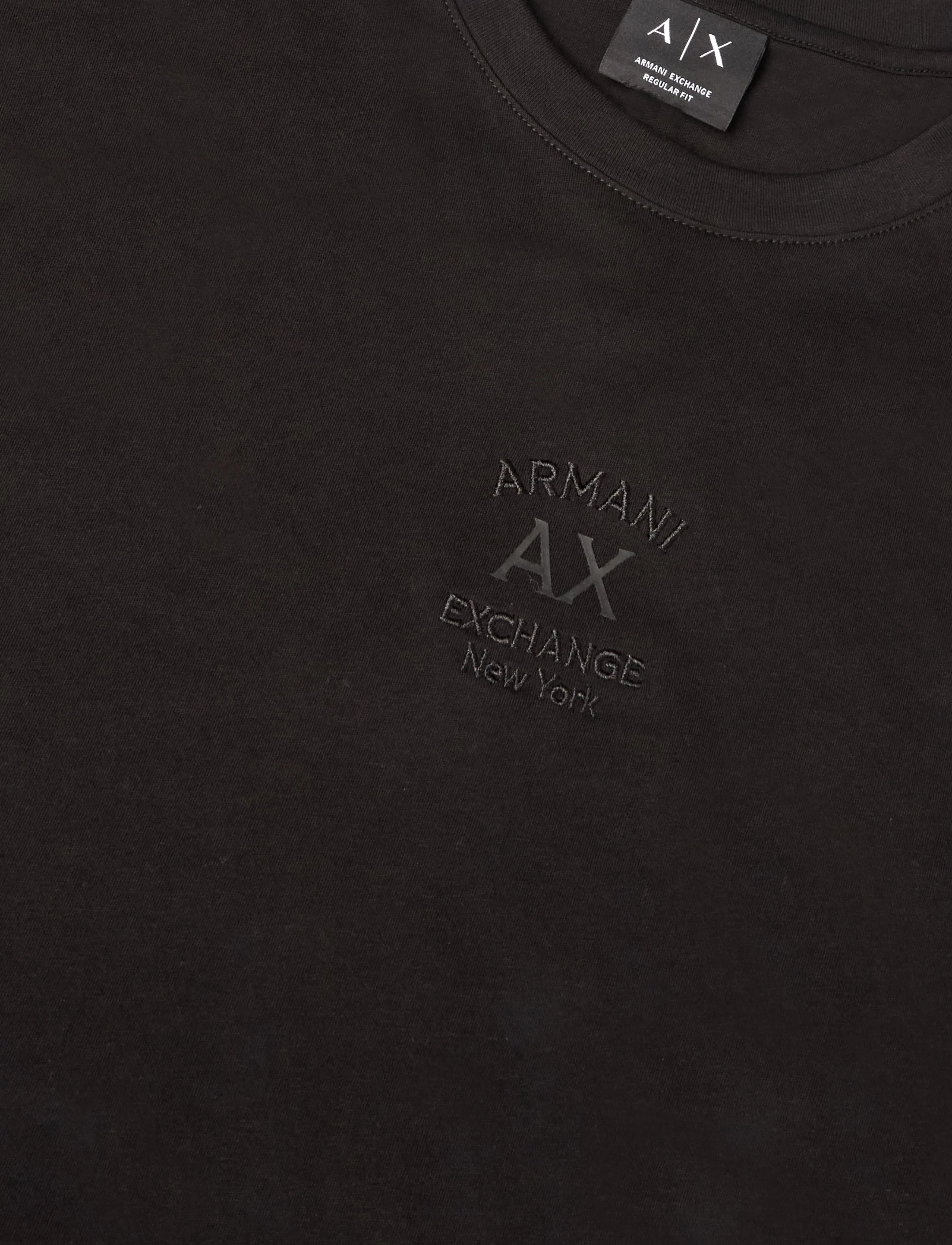 Armani Exchange - T-SHIRT - kortærmede t-shirts - black - 5