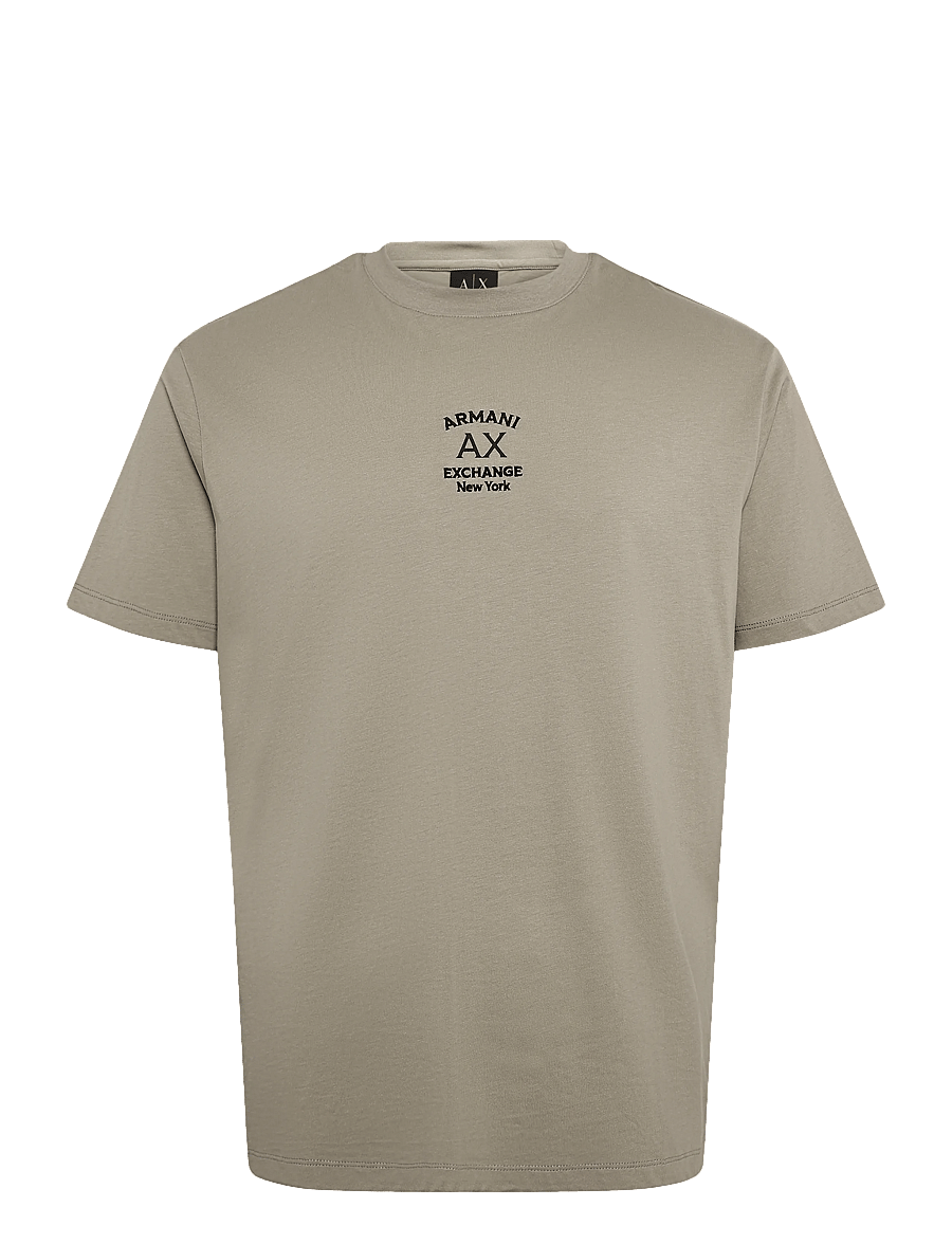 Armani Exchange - T-SHIRT - kurzärmelige t-shirts - vintage khaki - 1