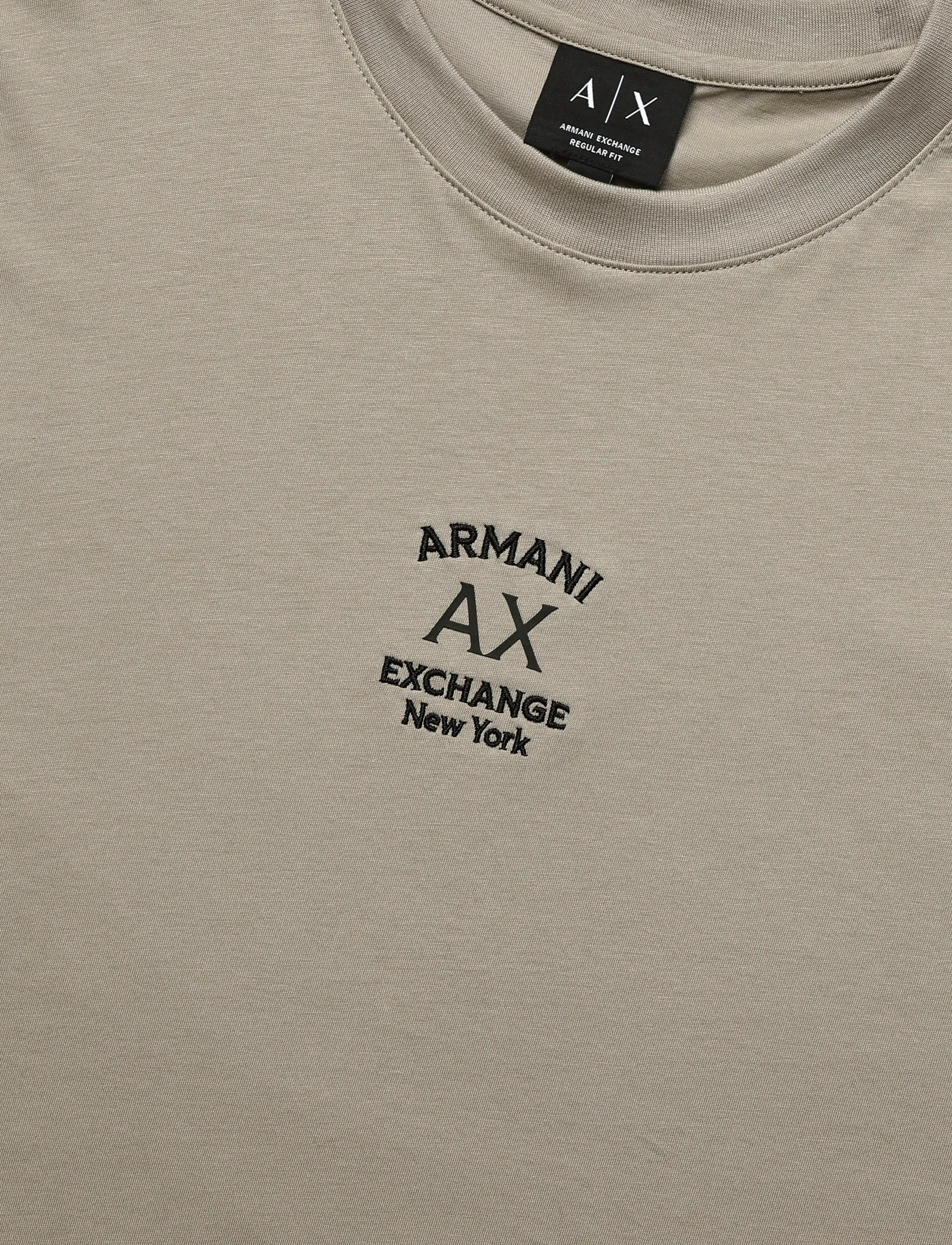 Armani Exchange - T-SHIRT - kortærmede t-shirts - vintage khaki - 5