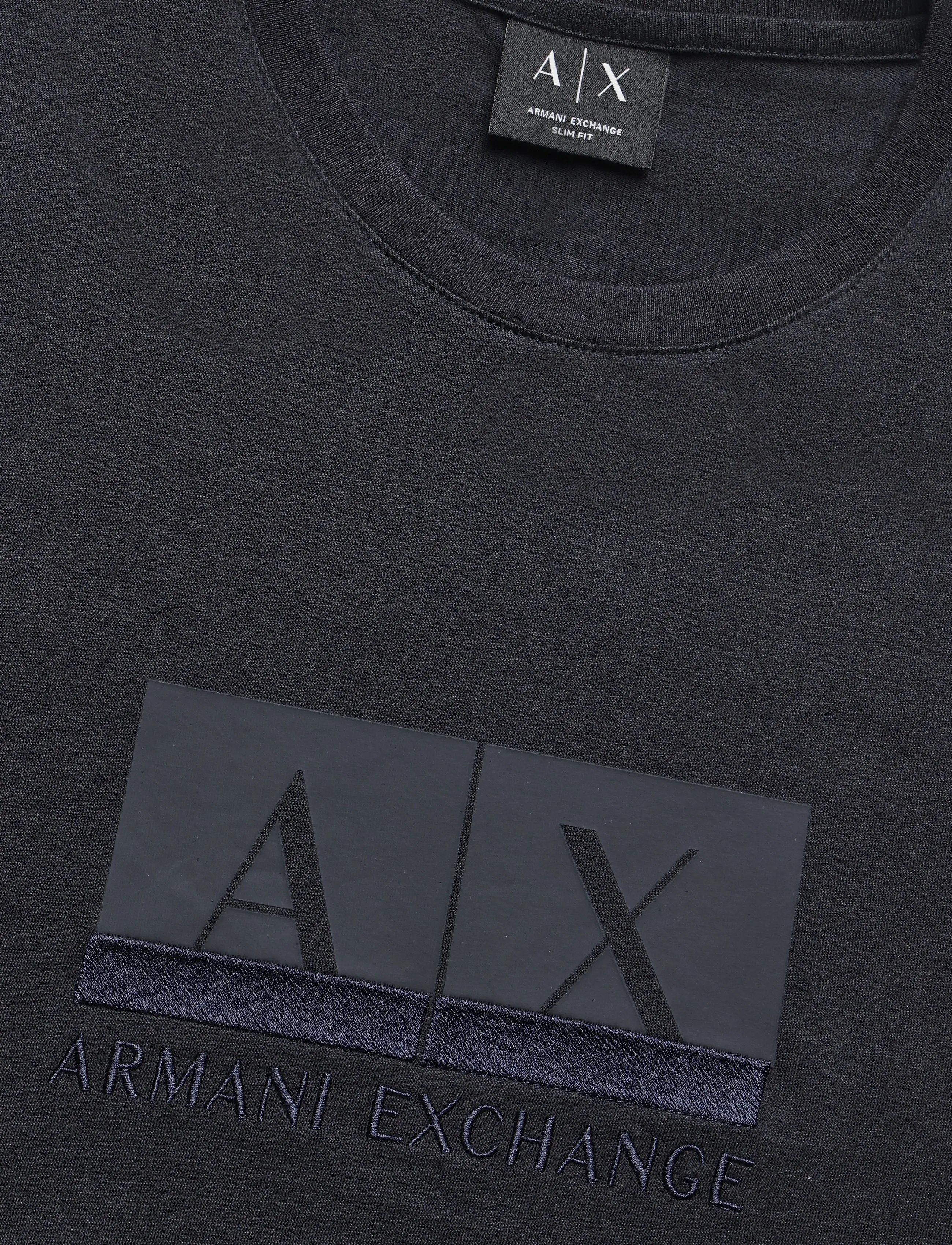 Armani Exchange - T-SHIRT - kurzärmelige t-shirts - deep navy - 2