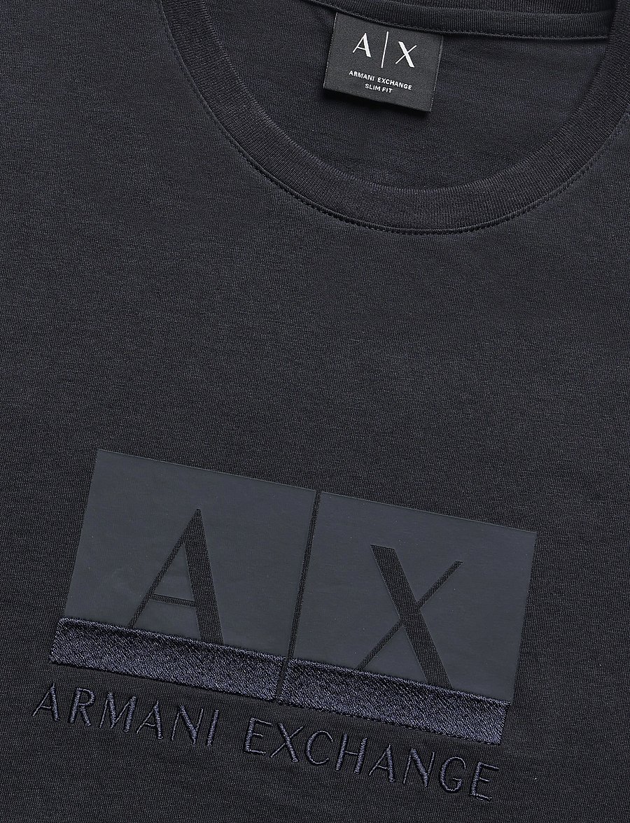Armani Exchange - T-SHIRT - kurzärmelige t-shirts - deep navy - 2