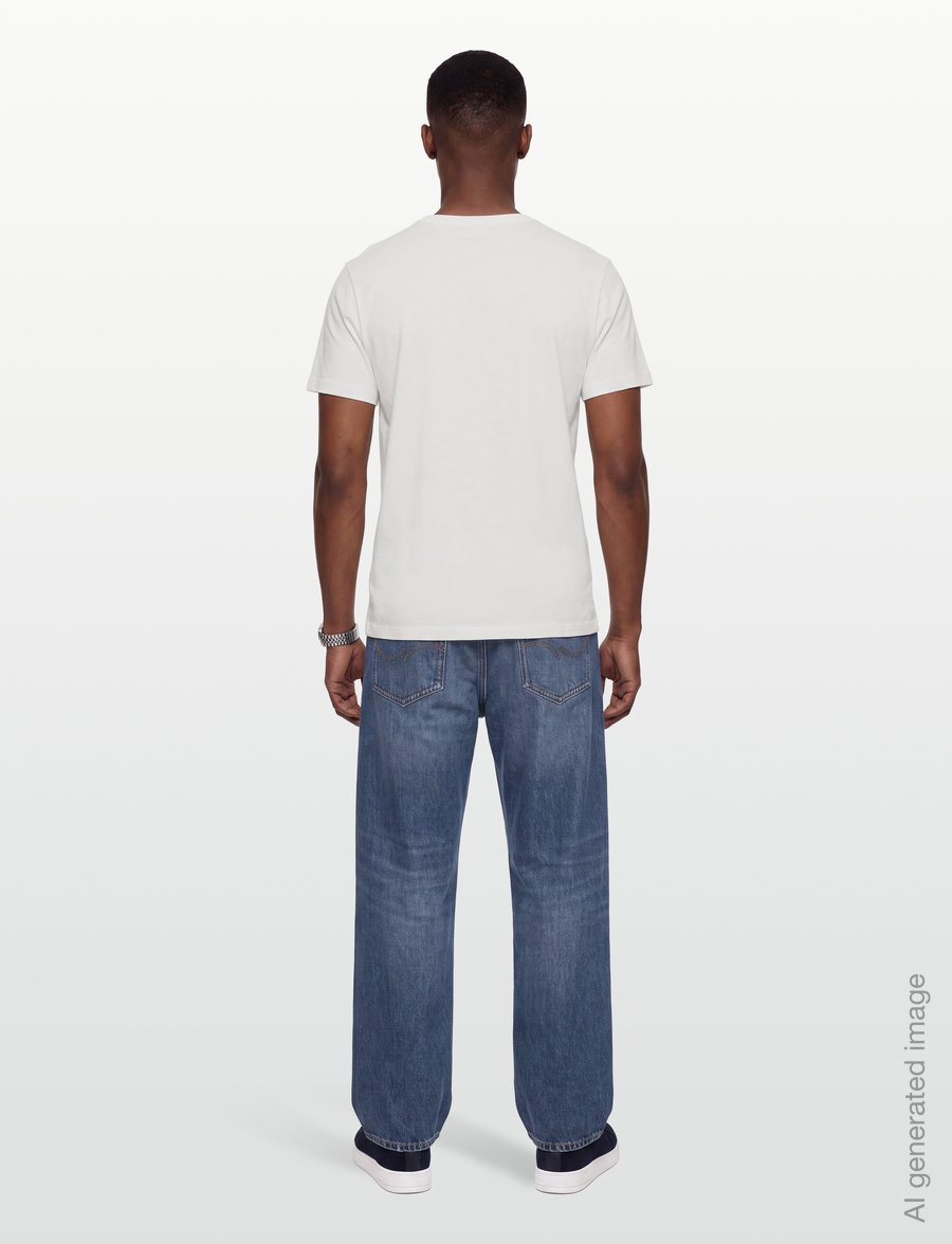 Armani Exchange - T-SHIRT - kortærmede t-shirts - off white - 4