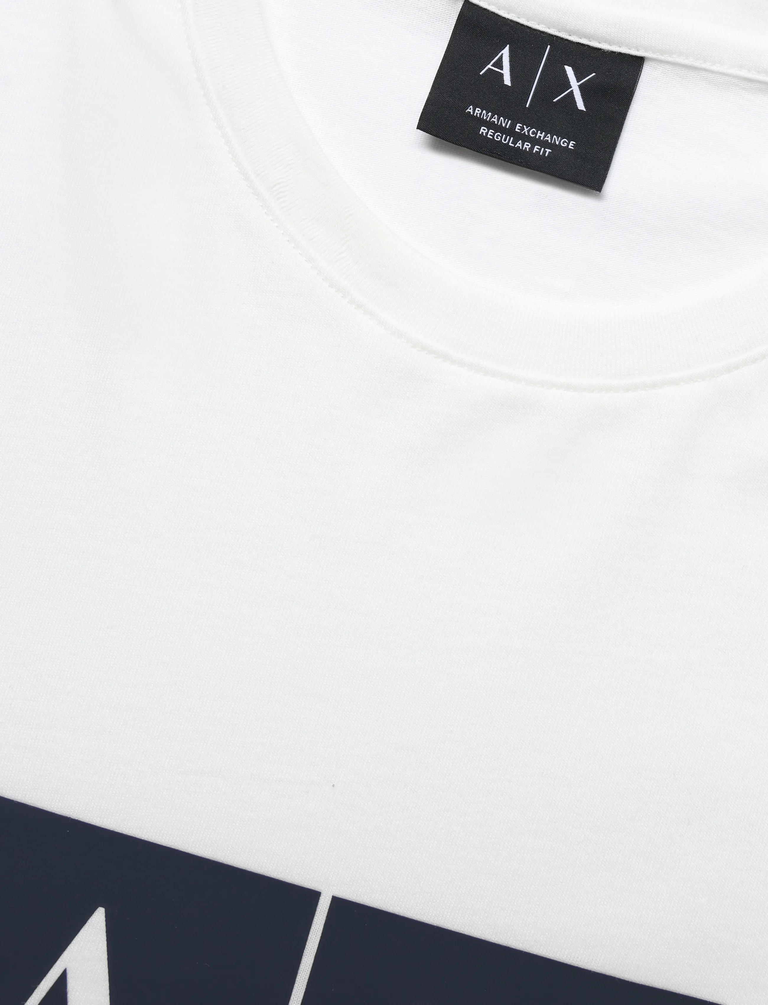 Armani Exchange - T-SHIRT - kurzärmelige t-shirts - off white - 2