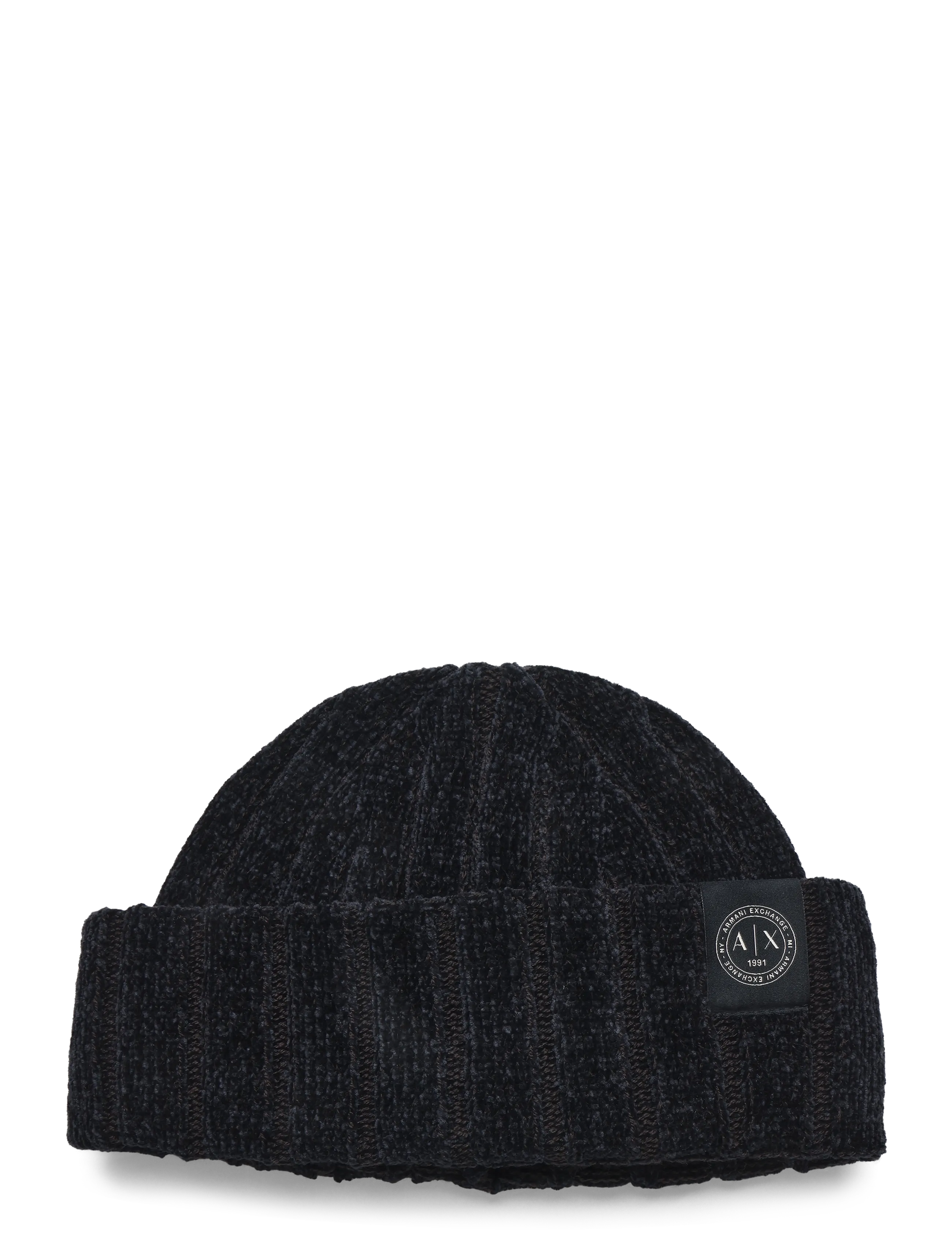 Armani Exchange BEANIE HAT - Accessories - DEEP NAVY/LICORICE / navy