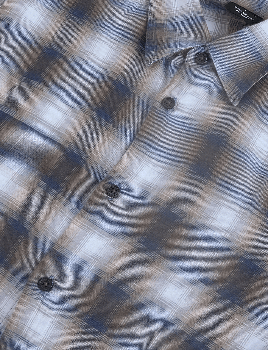 Armani Exchange - SHIRT - flanell-hemden - check allover - 2