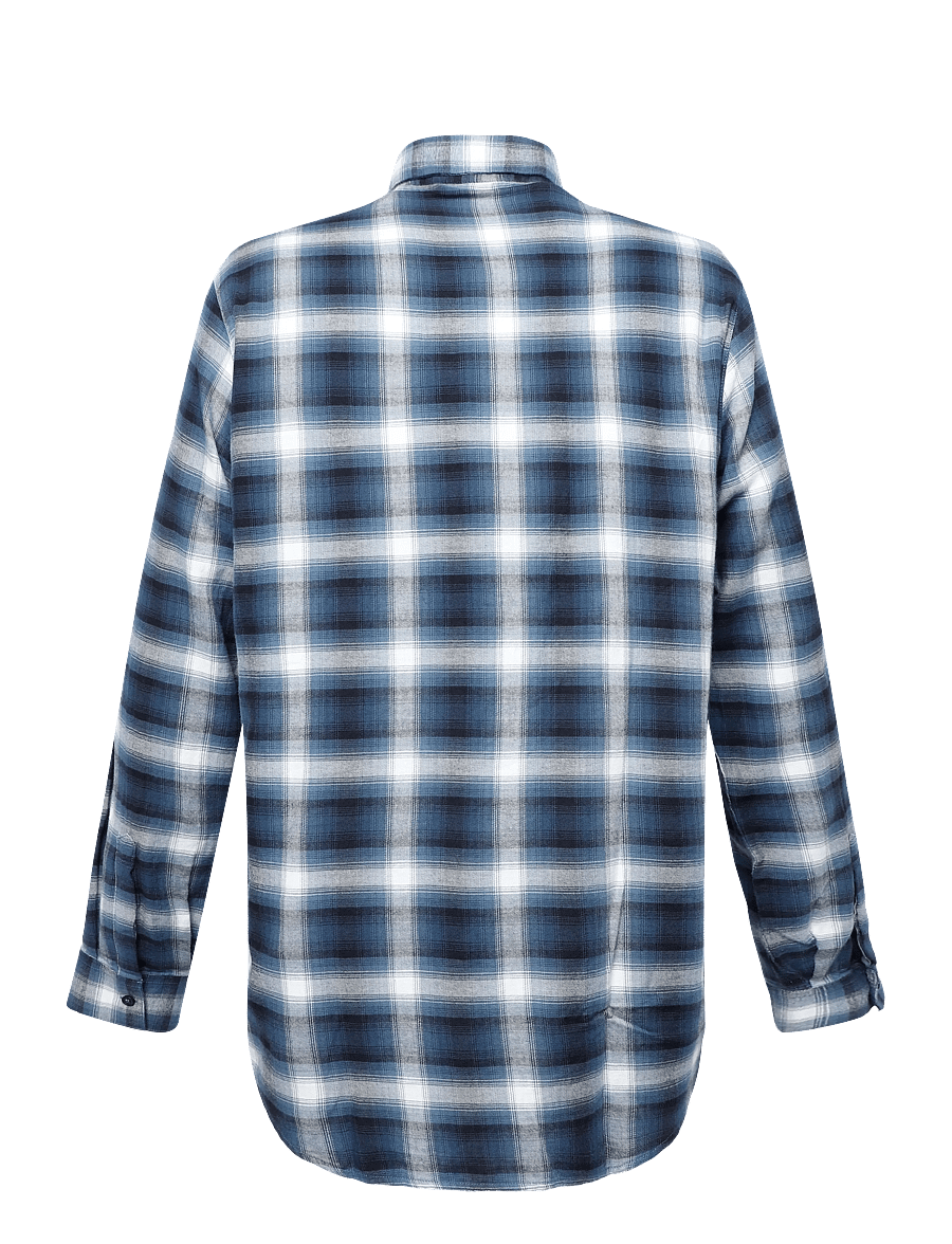 Armani Exchange - SHIRT - flannel-skjorter - deep navy check - 1