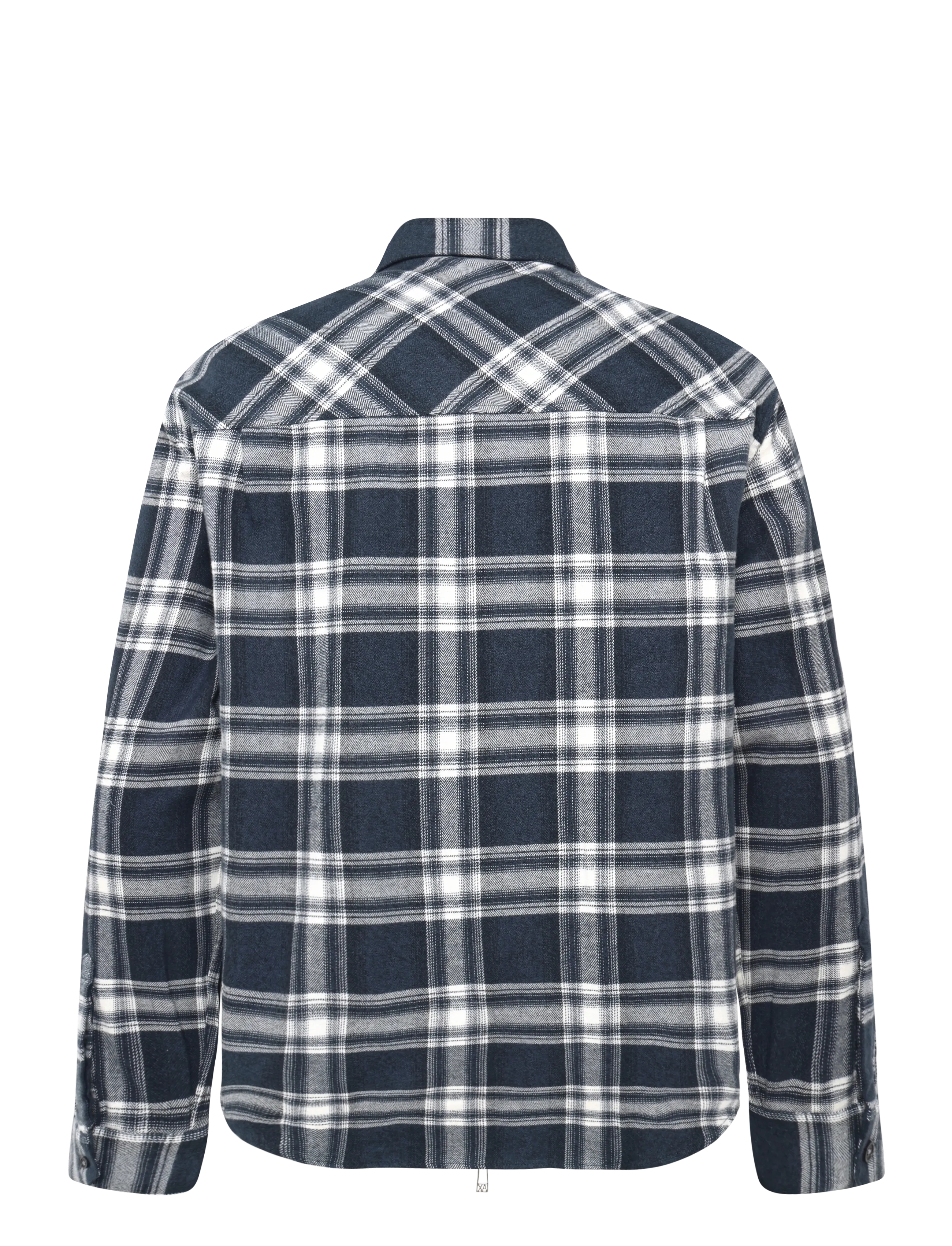 Armani Exchange - SHIRT - ternede skjorter - deep navy check ao1 - 1