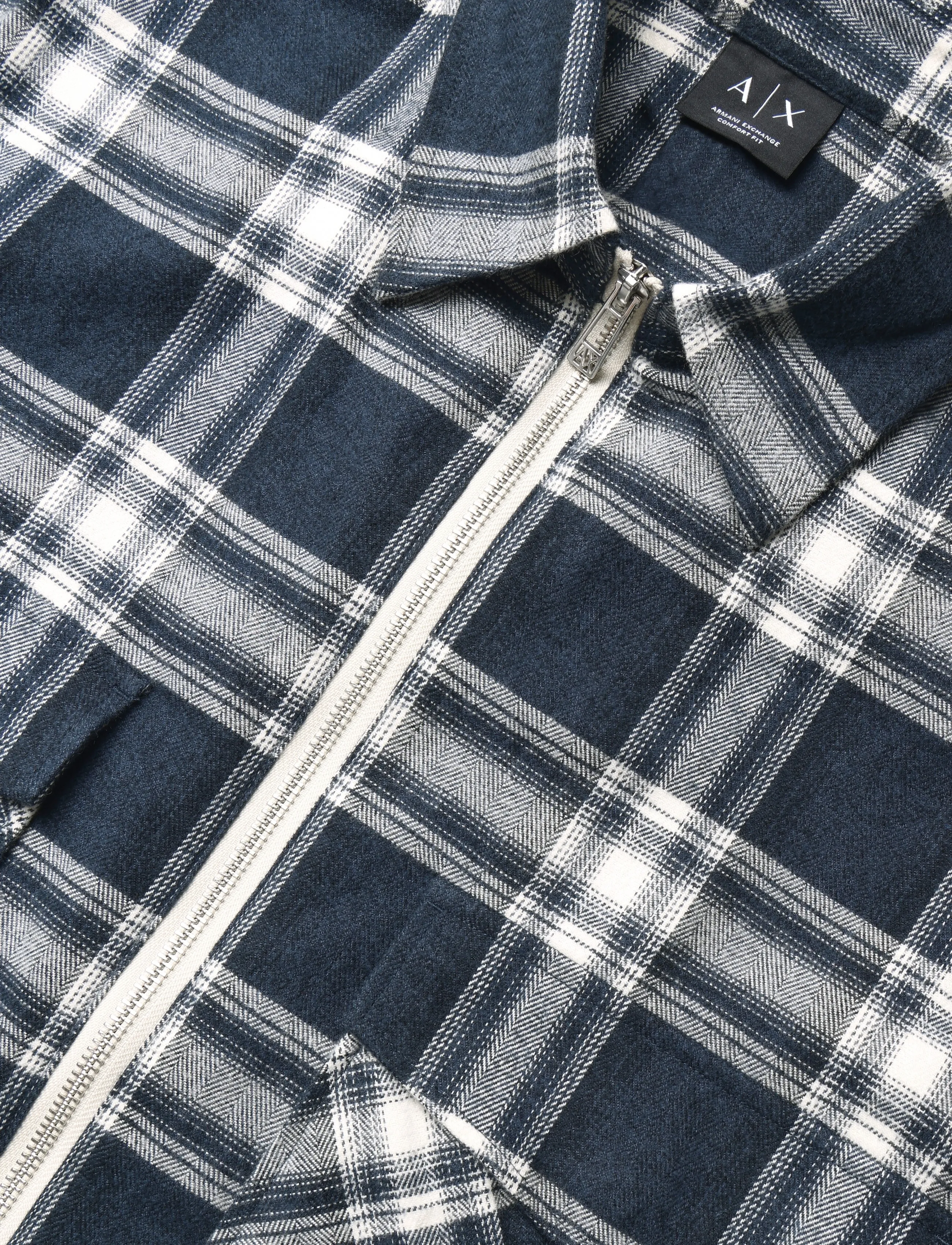 Armani Exchange - SHIRT - ternede skjorter - deep navy check ao1 - 2