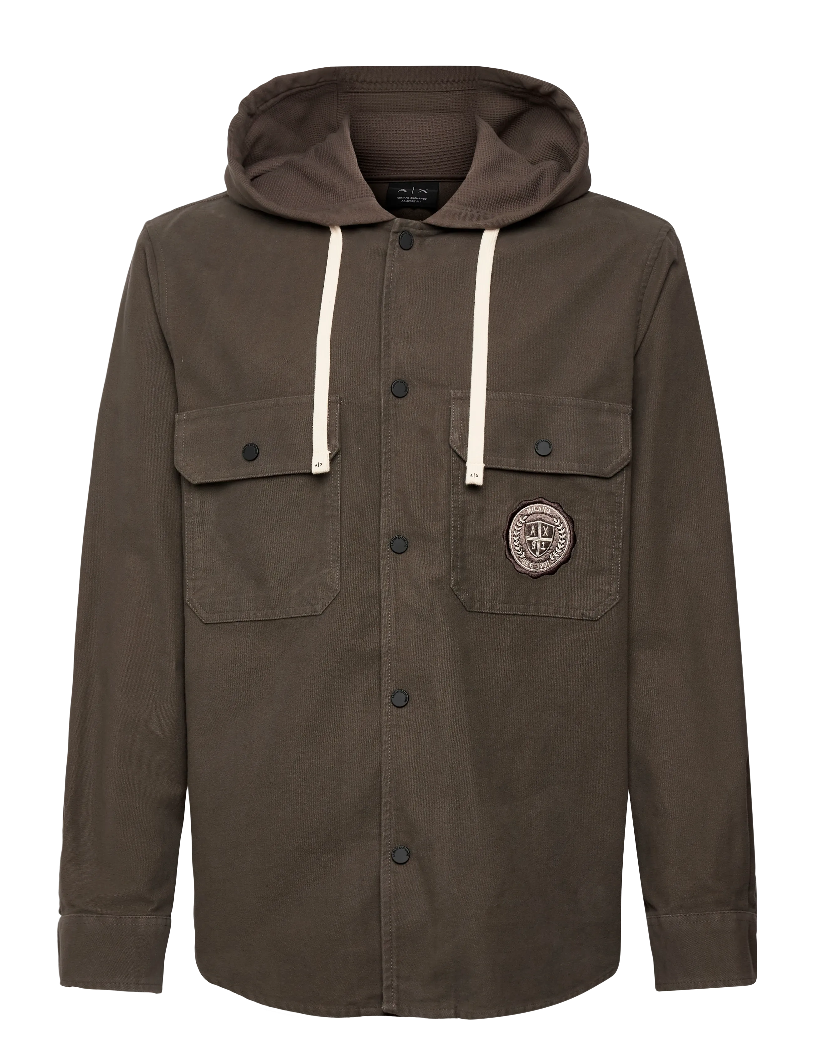 Armani Exchange SHIRT - Casual skjorter - FALCON / khaki/green