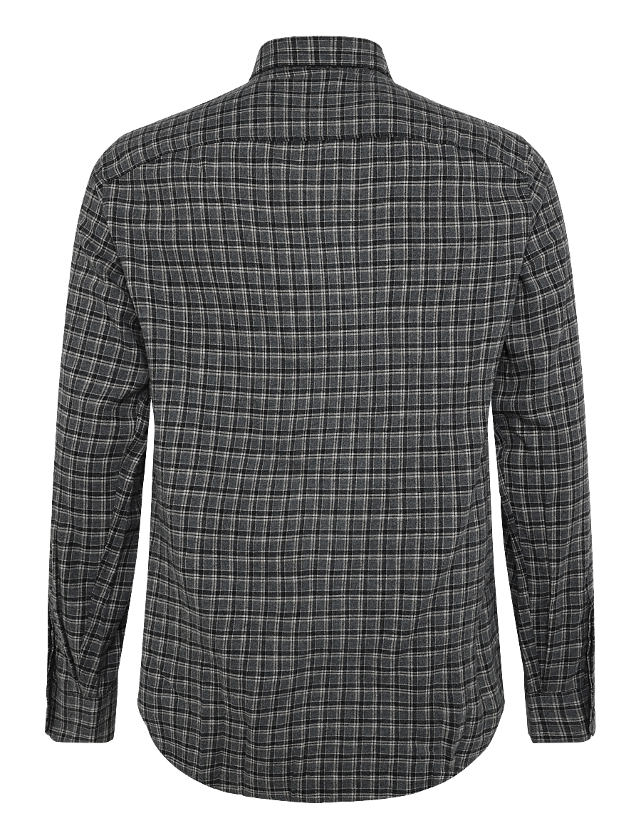 Armani Exchange - SHIRT - flanellsärgid - grey check - 1