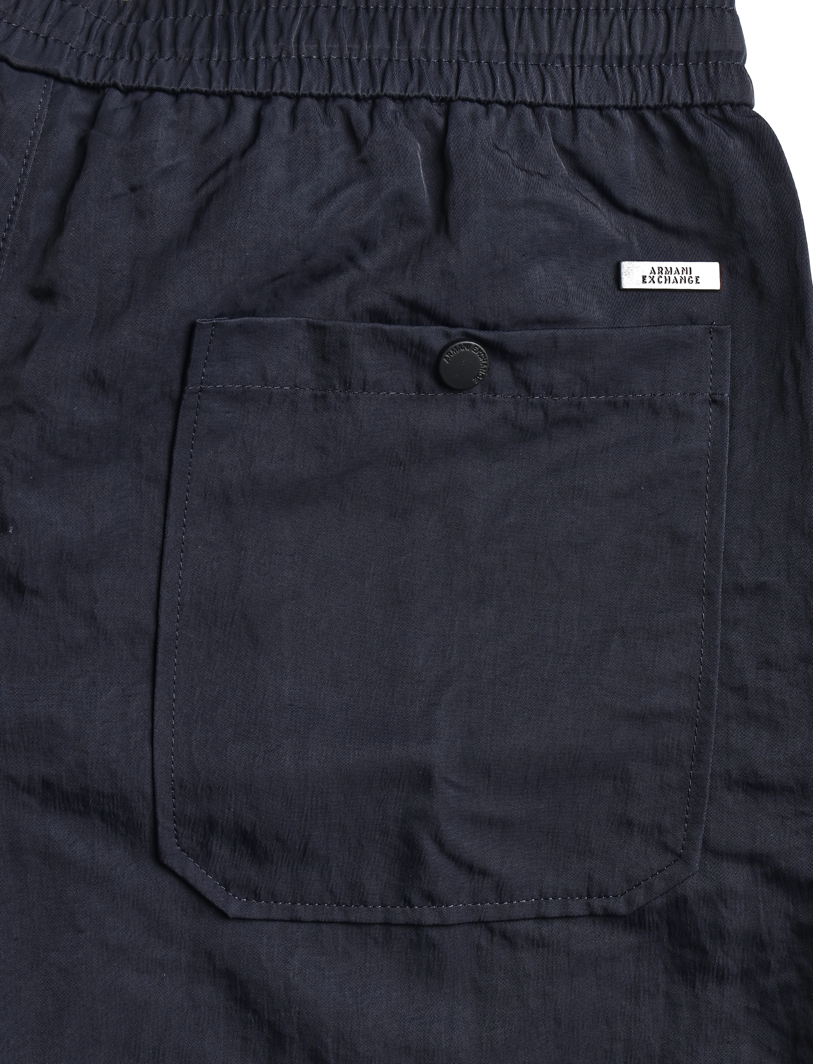 Armani Exchange - TROUSER - freizeithosen - deep navy - 3