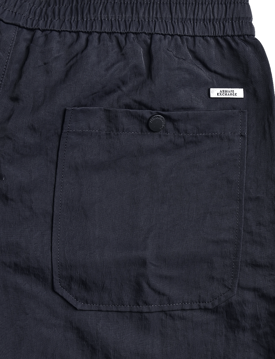 Armani Exchange - TROUSER - freizeithosen - deep navy - 3