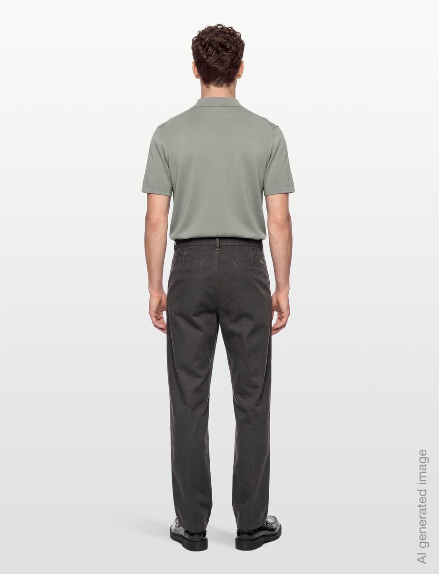 Armani Exchange - TROUSER - freizeithosen - falcon - 4