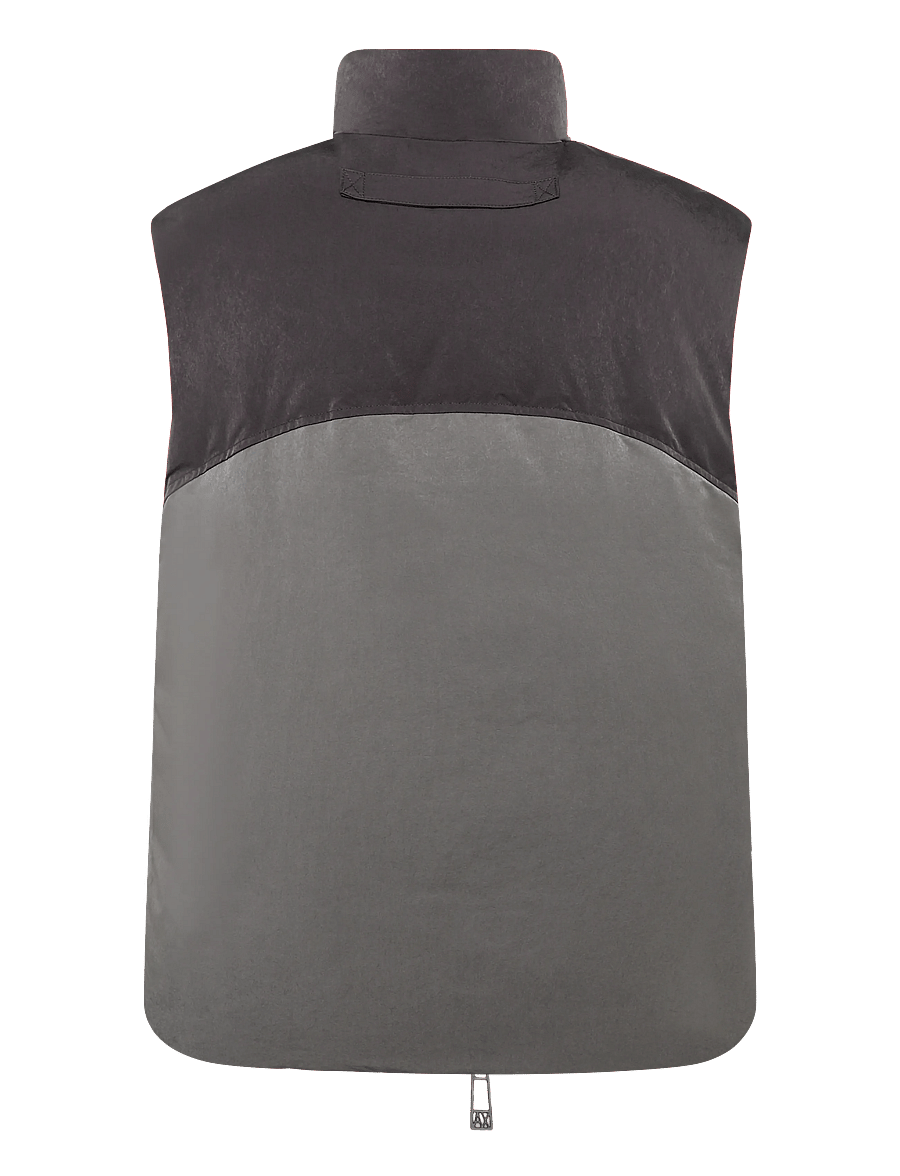 Armani Exchange - SLEEVELESS TOP - vests - licorice/falcon - 1