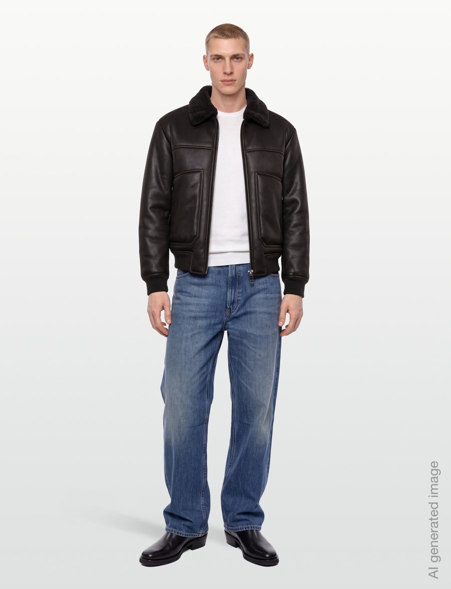Armani Exchange - BLOUSON JACKET - herbstjacken - licorice - 0