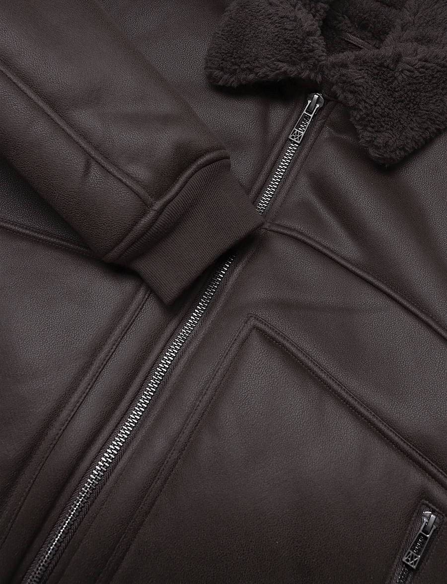 Armani Exchange - BLOUSON JACKET - höstjackor - licorice - 3