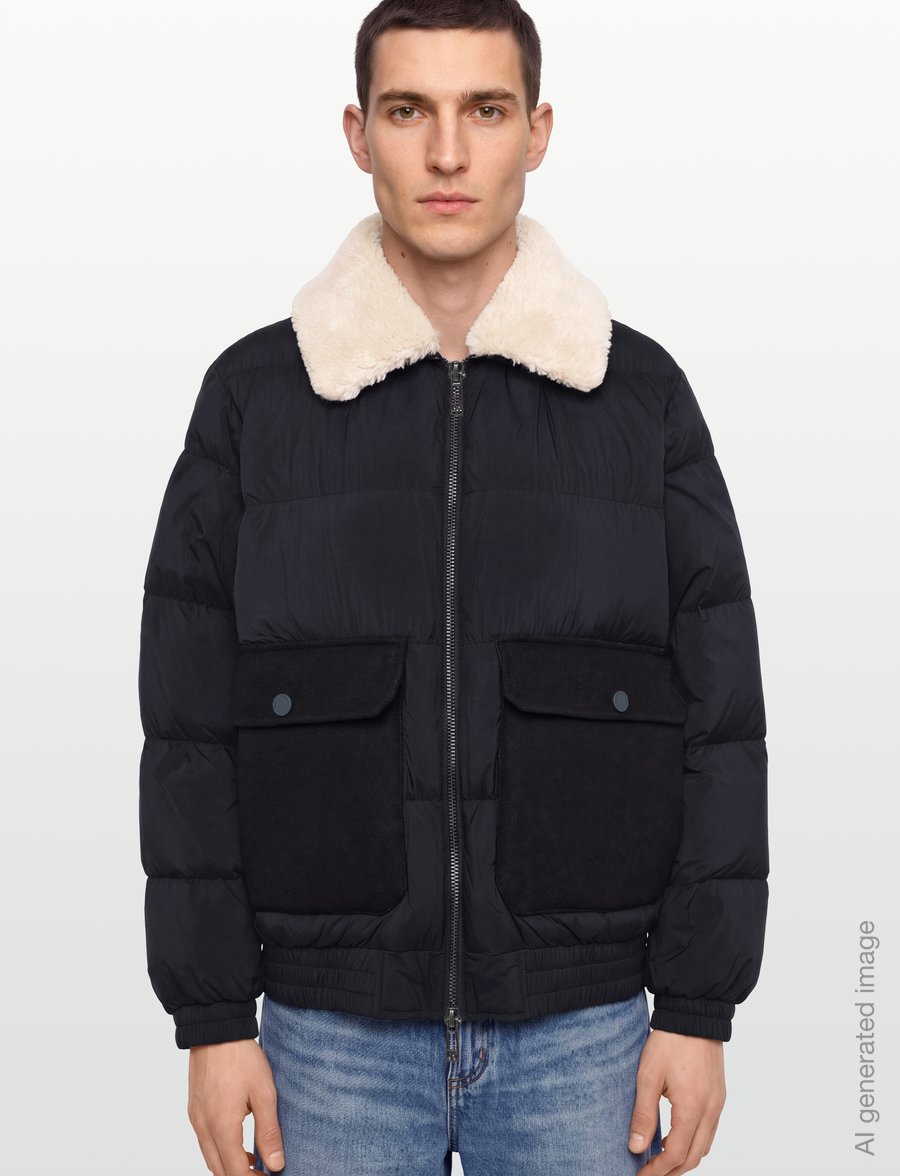 Armani Exchange - DOWN JACKET - fall jackets - deep navy - 3