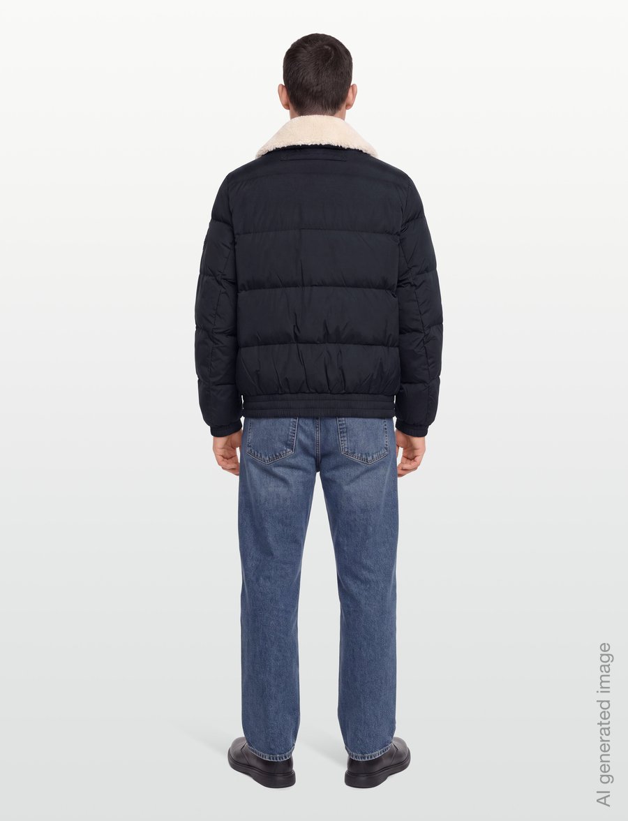 Armani Exchange - DOWN JACKET - fall jackets - deep navy - 4
