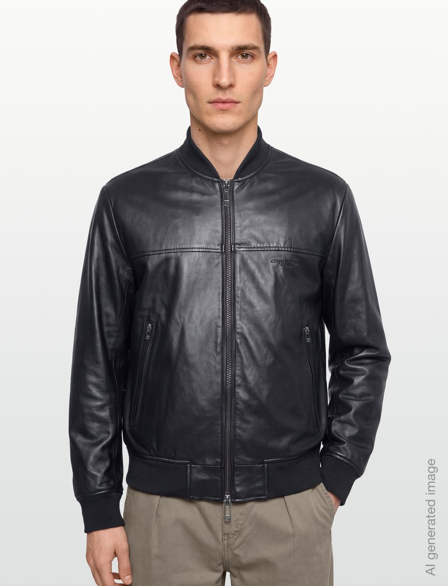 Armani Exchange - BLOUSON JACKET - black - 3
