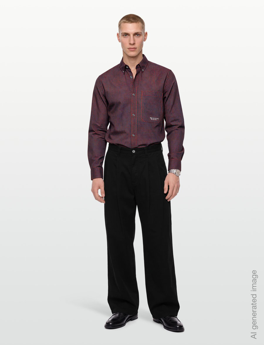 Armani Exchange - SHIRT - checkered shirts - bossa nova check - 0