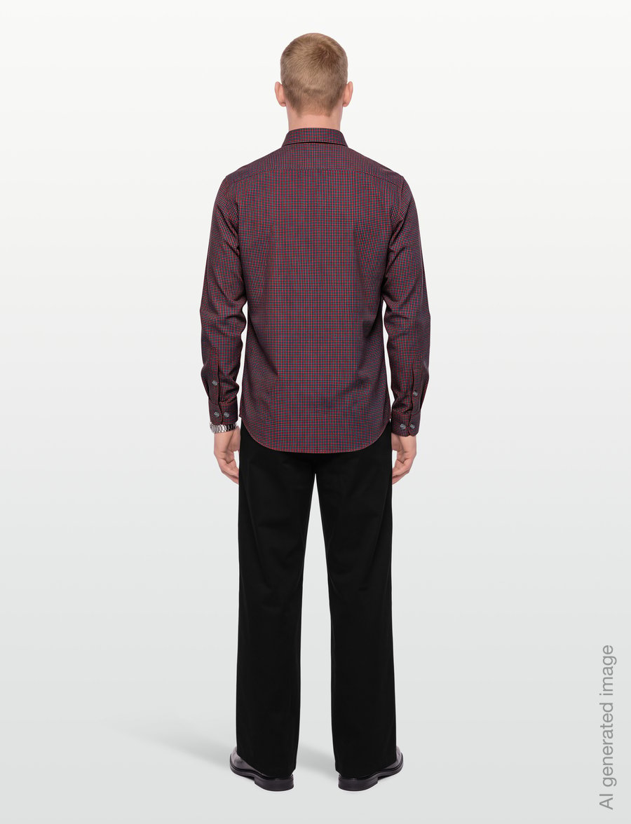 Armani Exchange - SHIRT - checkered shirts - bossa nova check - 4