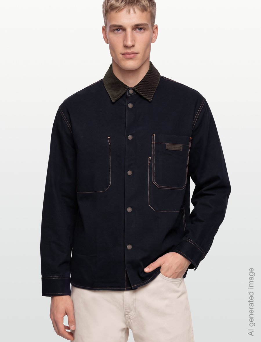 Armani Exchange - SHIRT - overshirts - deep navy/licorice - 3