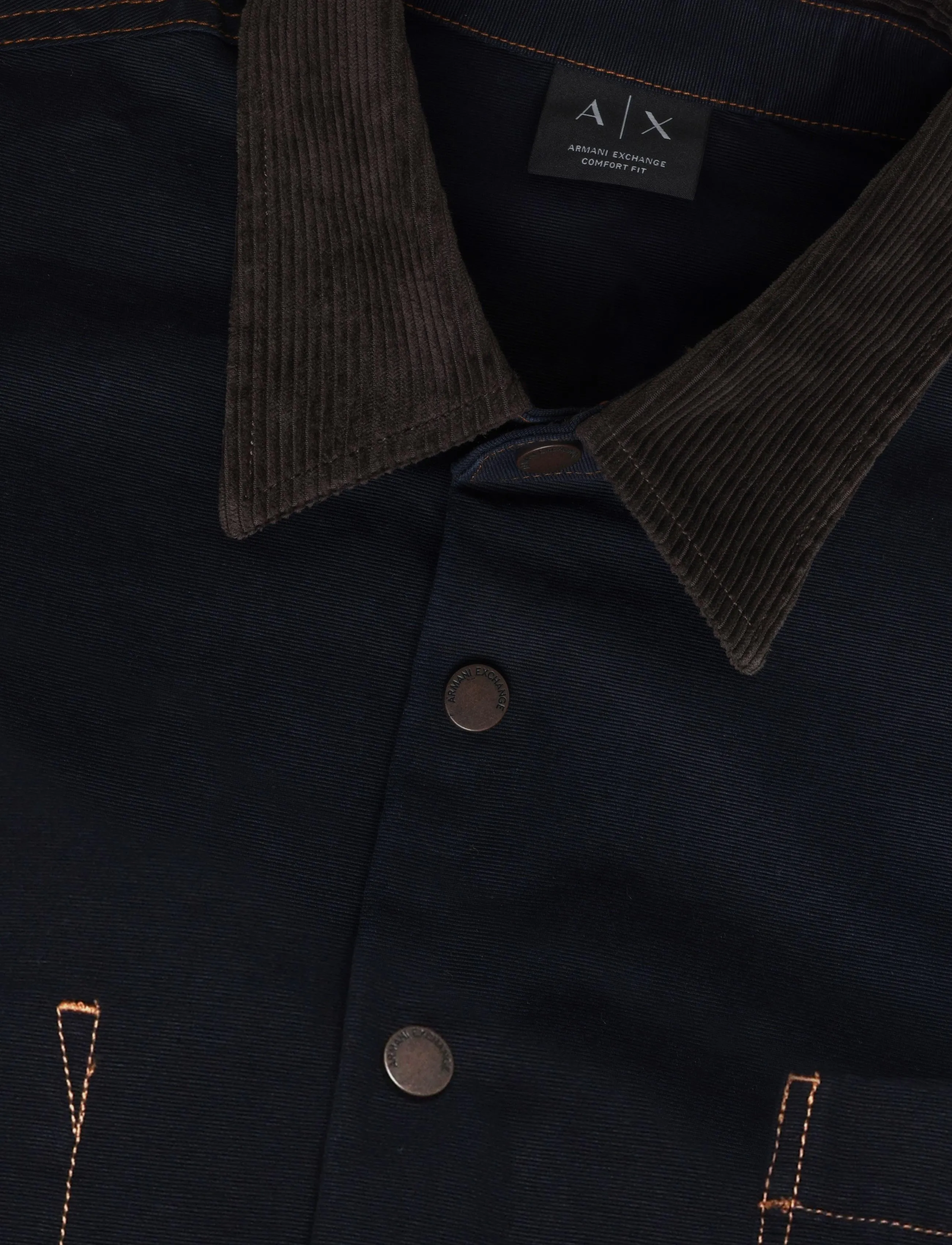 Armani Exchange - SHIRT - deep navy/licorice - 2