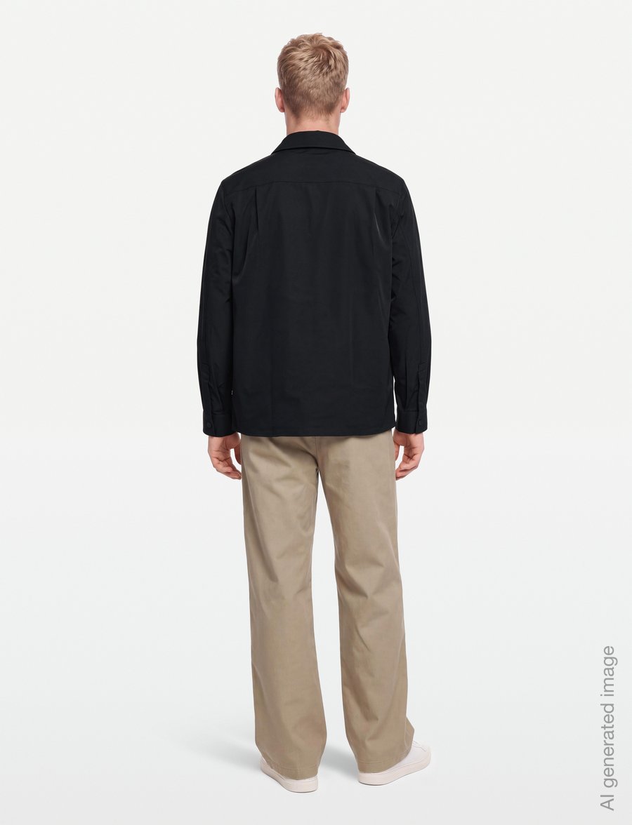 Armani Exchange - SHIRT - casual skjorter - black - 4