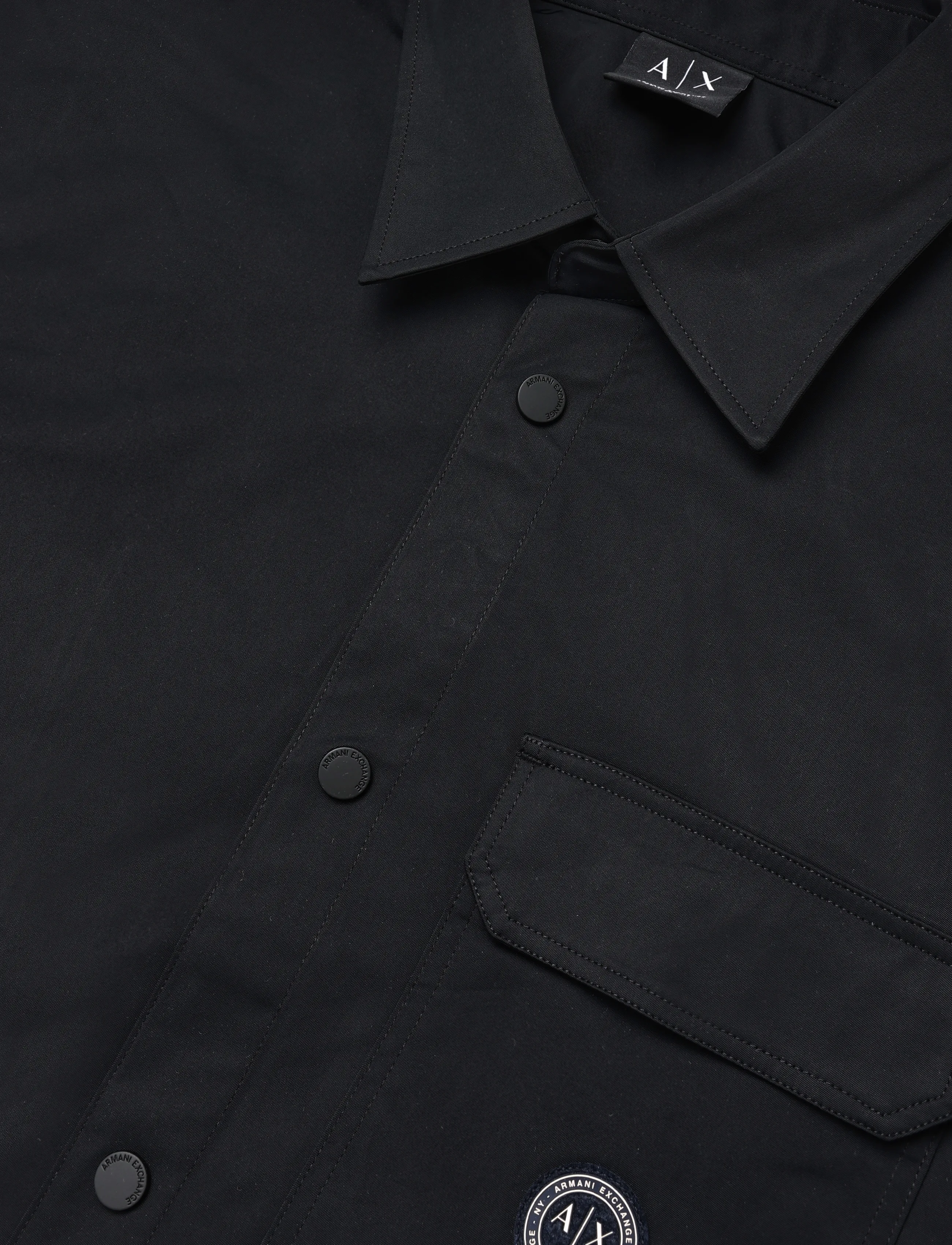 Armani Exchange - SHIRT - freizeithemden - black - 2