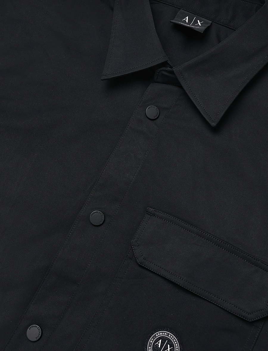 Armani Exchange - SHIRT - freizeithemden - black - 2