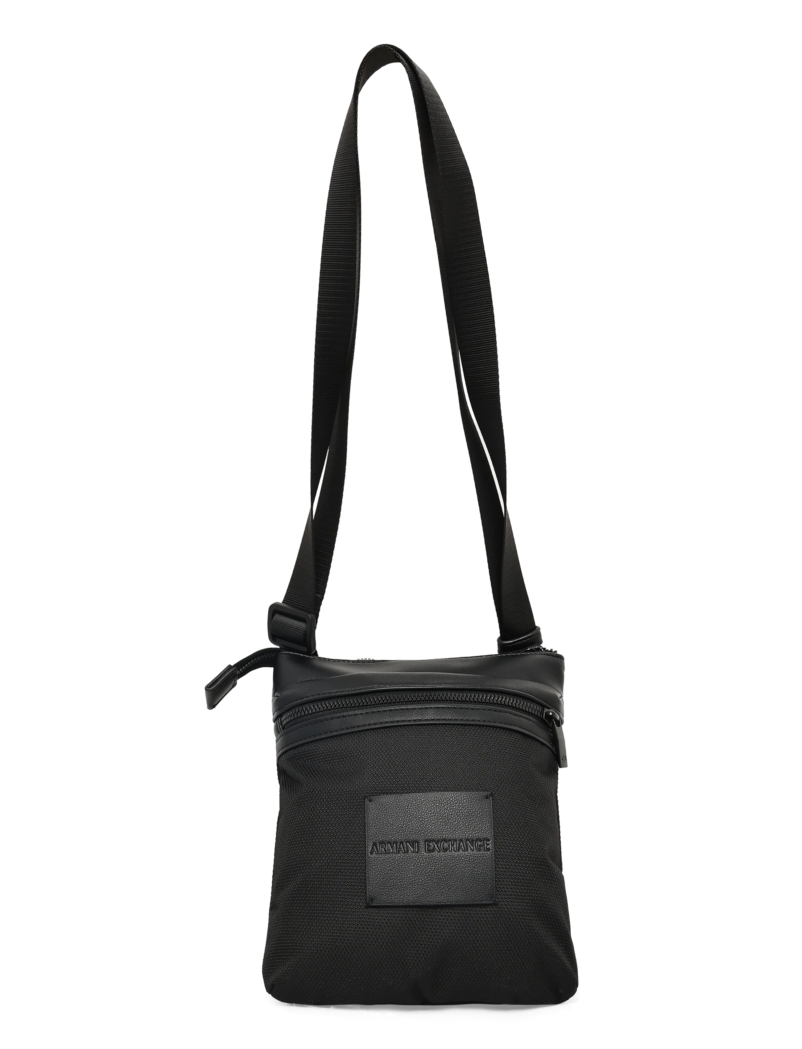 Armani Exchange MESSENGER BAG - Schultertaschen - BLACK / BLACK / black