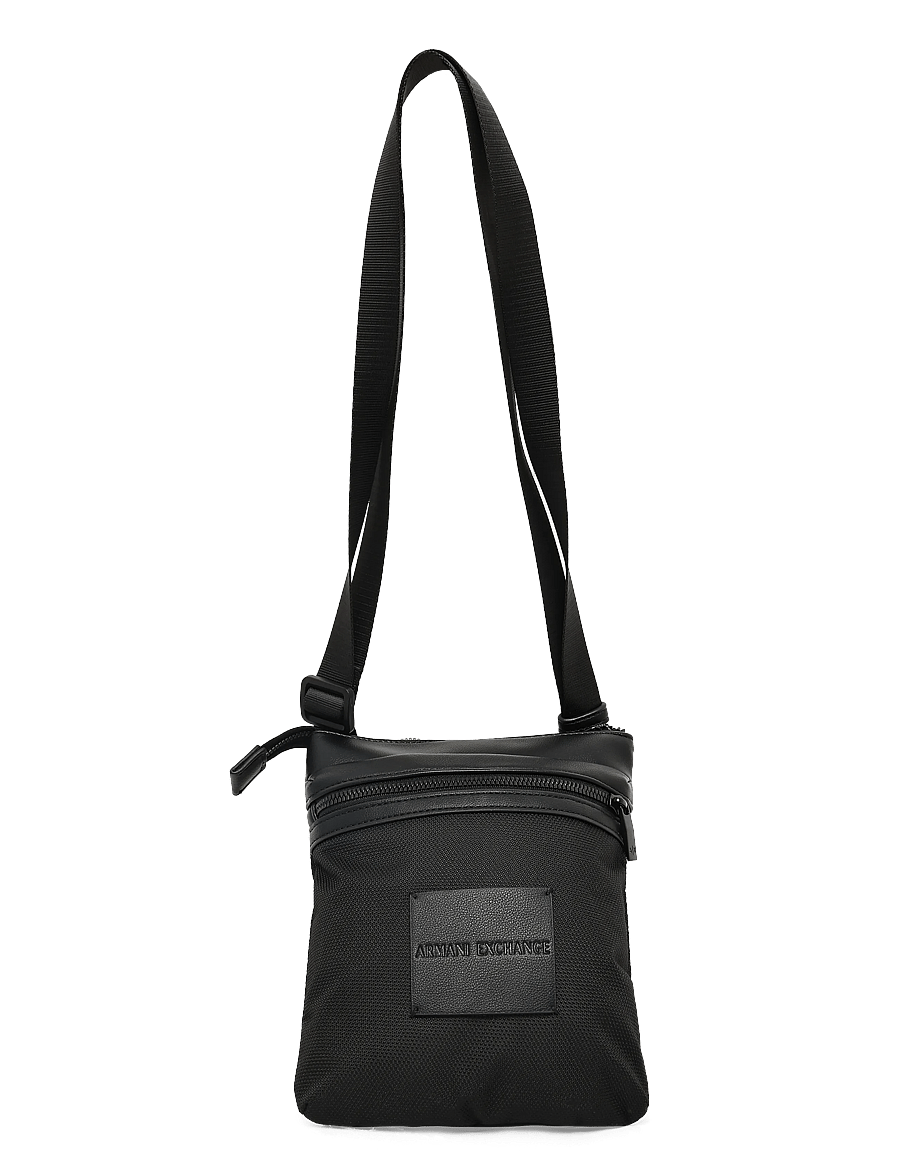 Armani Exchange - MESSENGER BAG - Õlakotid - black / black - 0