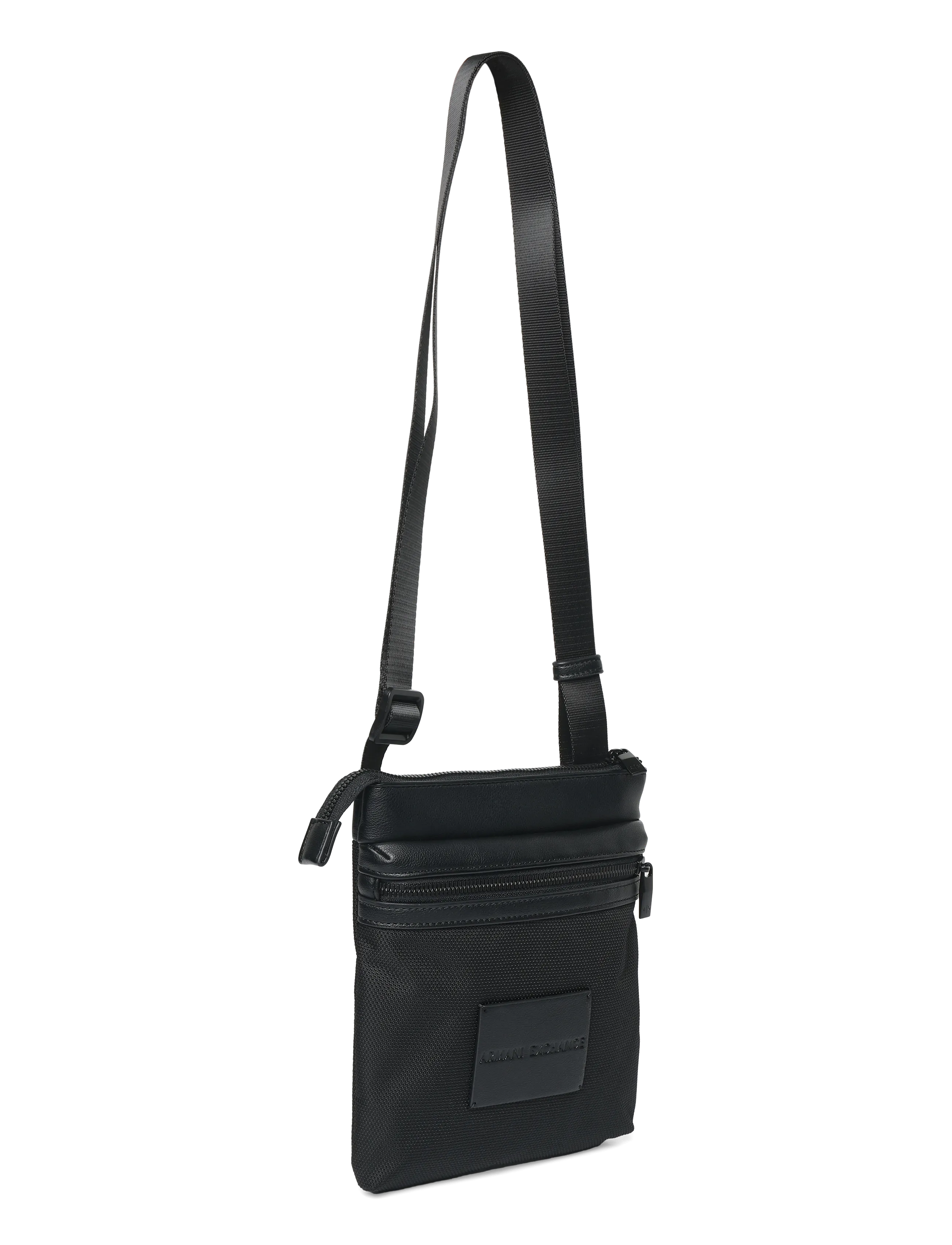 Armani Exchange - MESSENGER BAG - black / black - 2