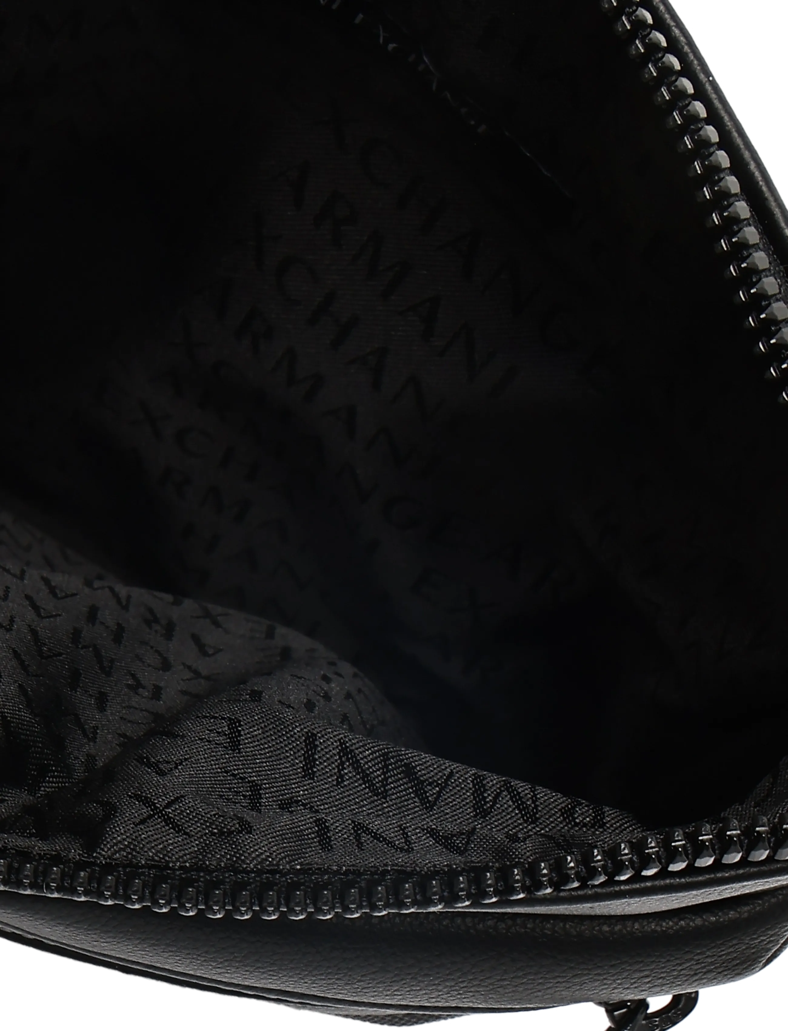 Armani Exchange - MESSENGER BAG - black / black - 4