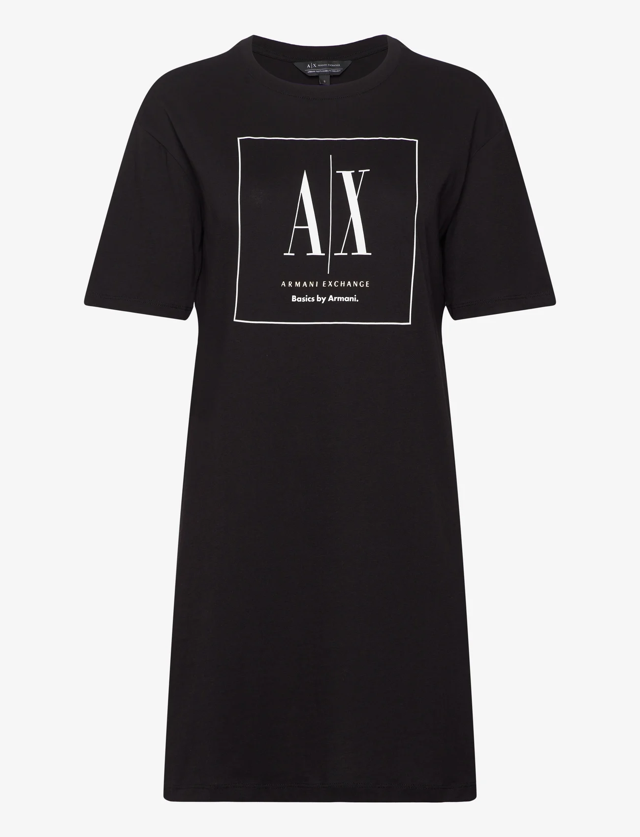 Armani Exchange - DRESS - t-paitamekot - 1200-black - 0