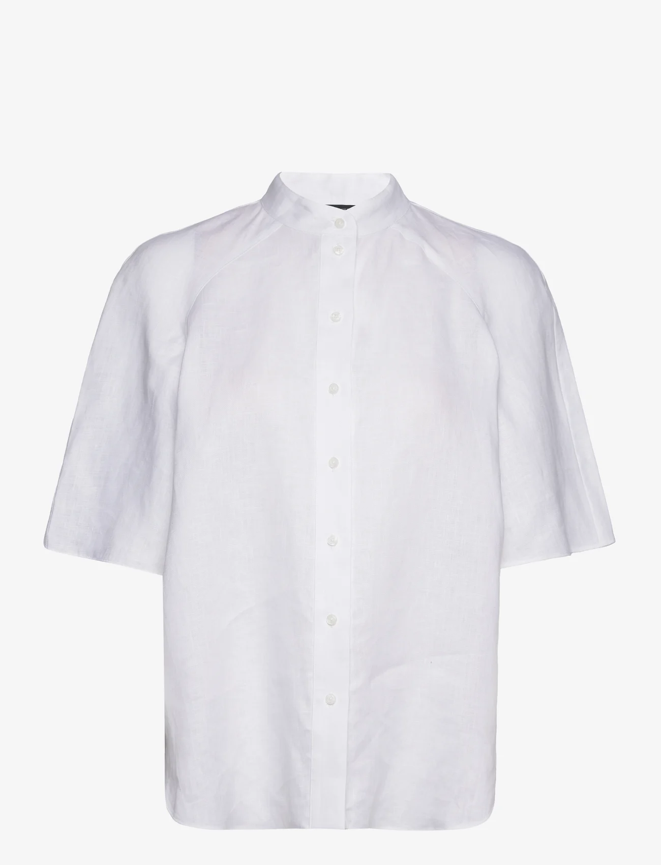 Armani Exchange - SHIRTS - kortärmade skjortor - 1000-optic white - 0