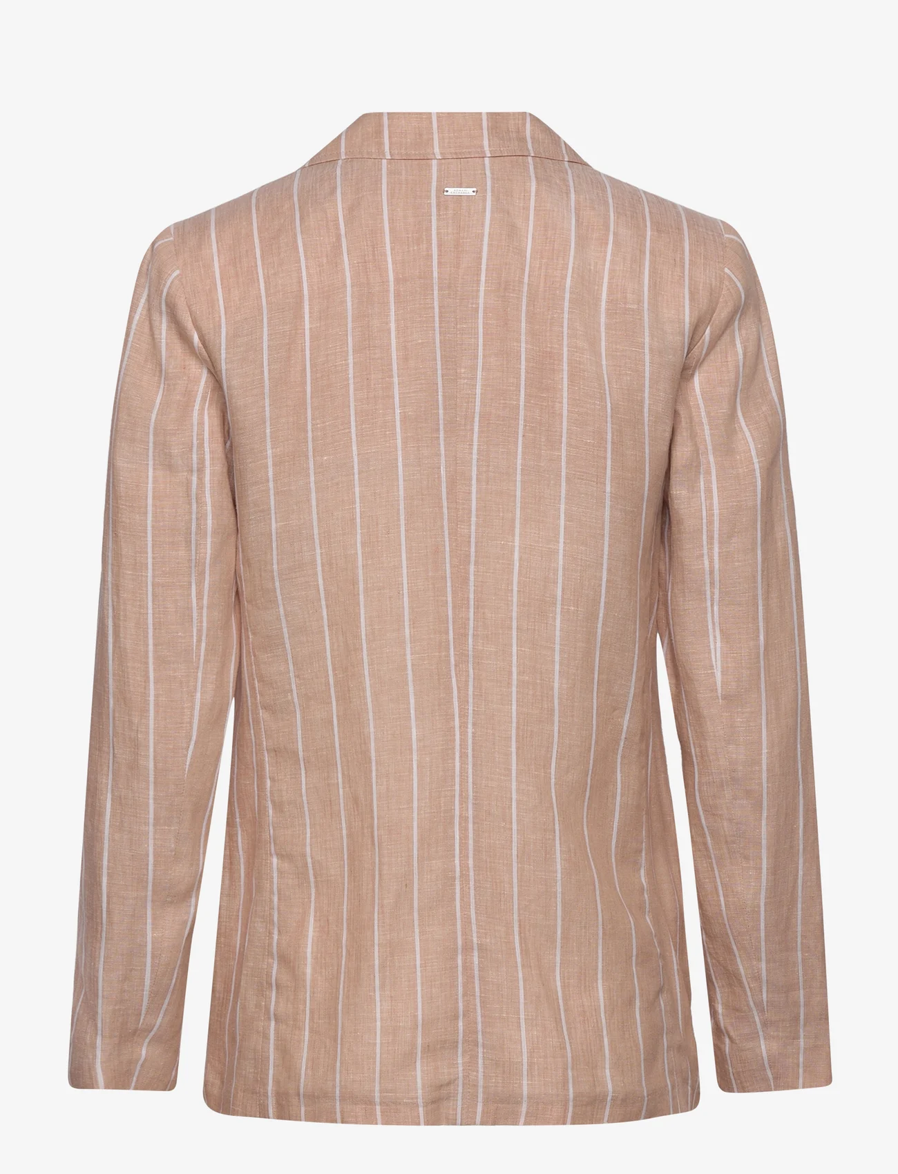 Armani Exchange - JACKETS - festkläder till outletpriser - 2791-striped brush/nude m - 1