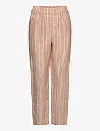 TROUSERS - 2791-STRIPED BRUSH/NUDE M