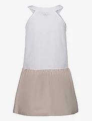 Armani Exchange - DRESS - summer dresses - 71ag-opt white/aura colbl - 1