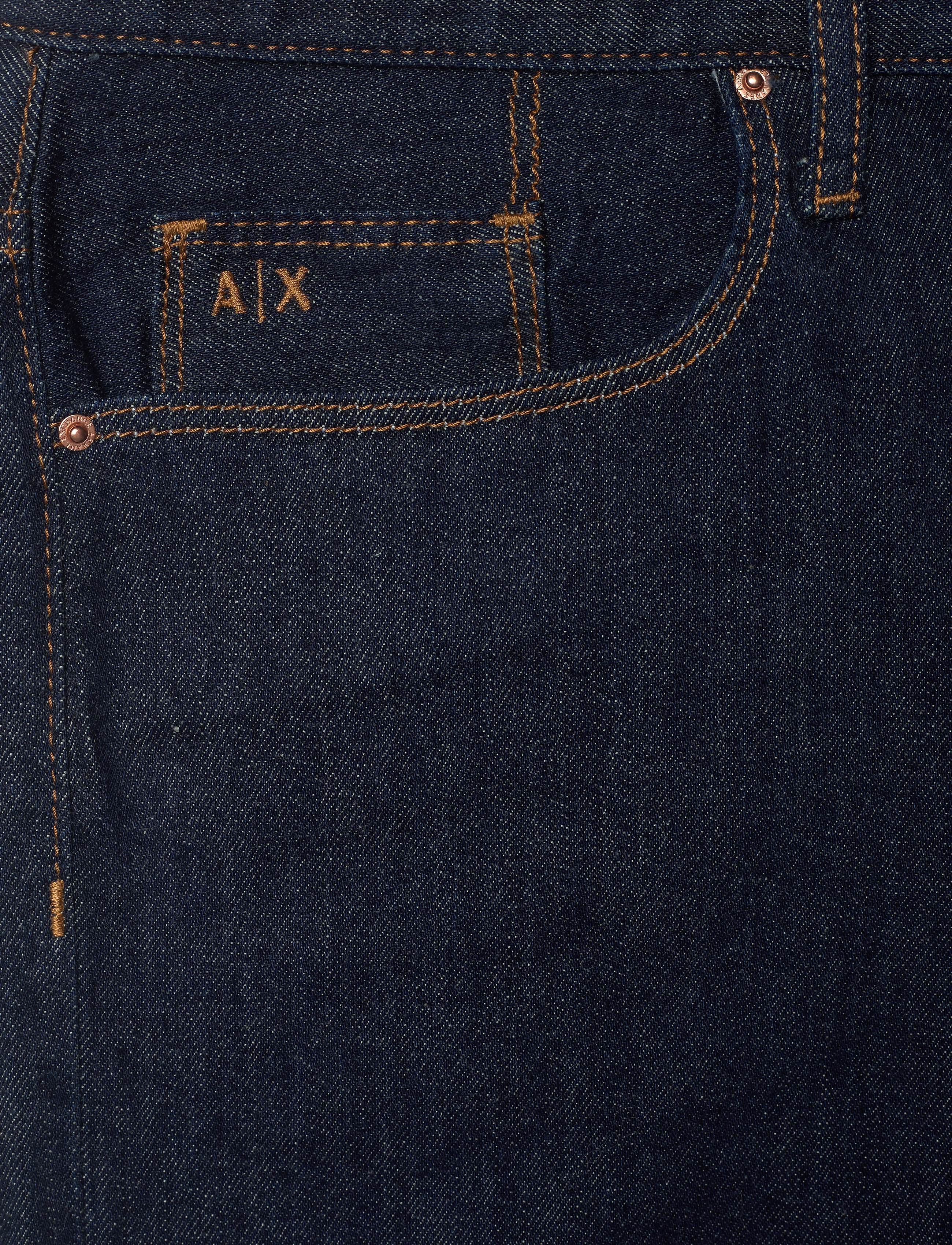Armani Exchange - 5 POCKET - indigo denim - 2