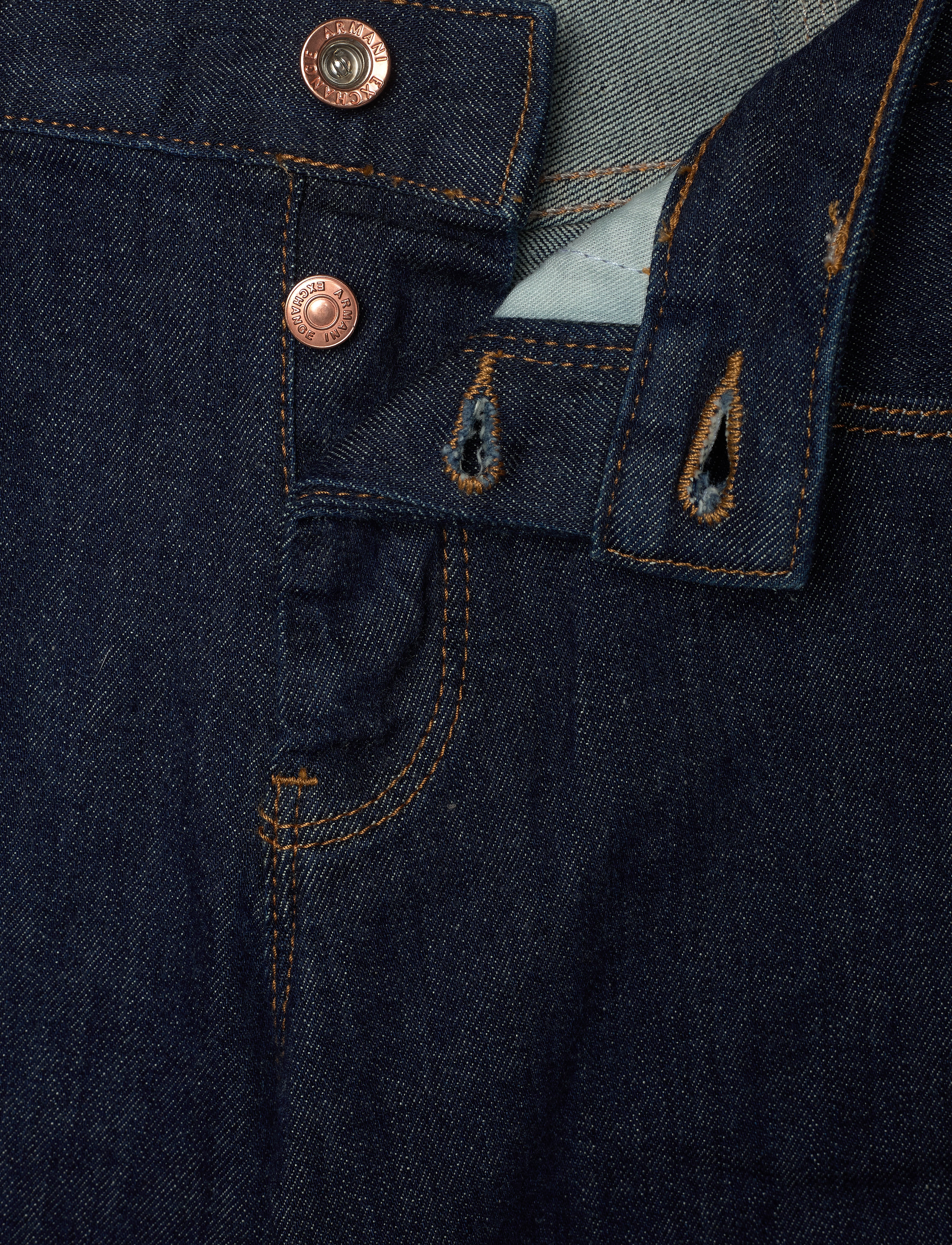 Armani Exchange - 5 POCKET - indigo denim - 3