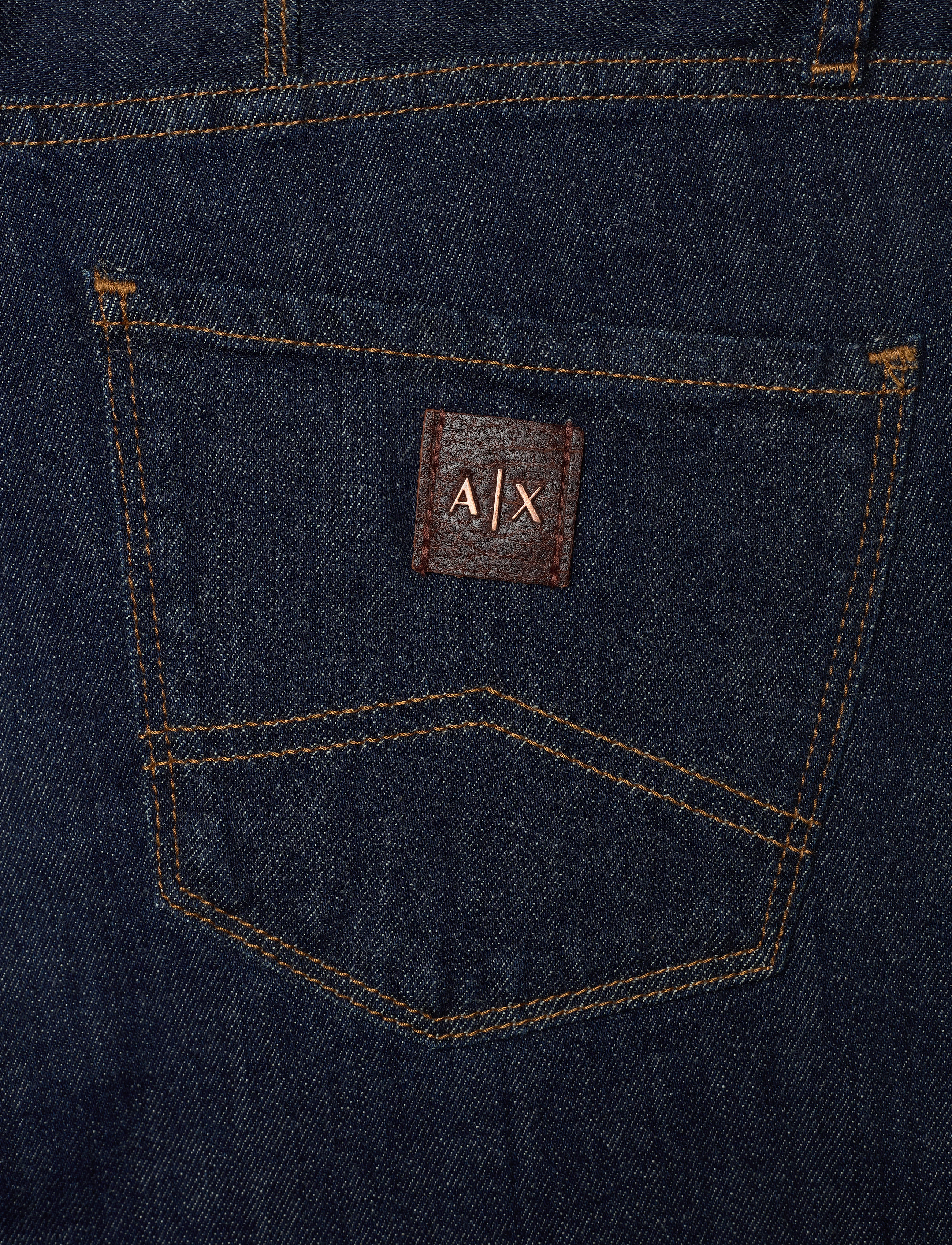 Armani Exchange - 5 POCKET - indigo denim - 4