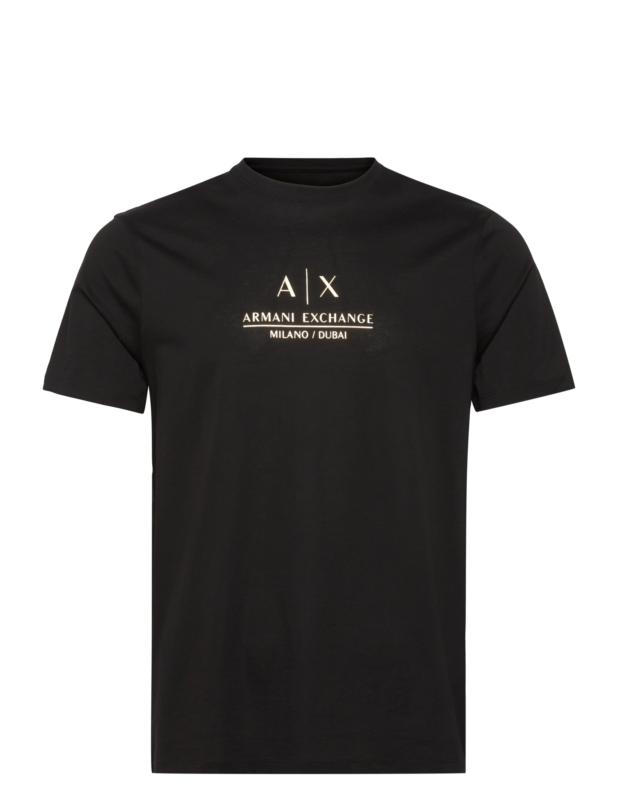 T-SHIRT - BLACK/GOLD LOGO