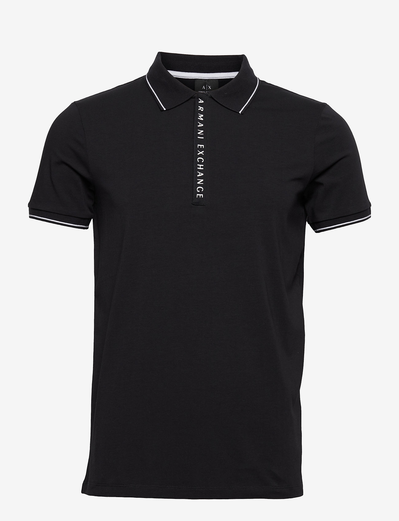 Armani Exchange - POLO - polo marškinėliai trumpomis rankovėmis - navy - 0