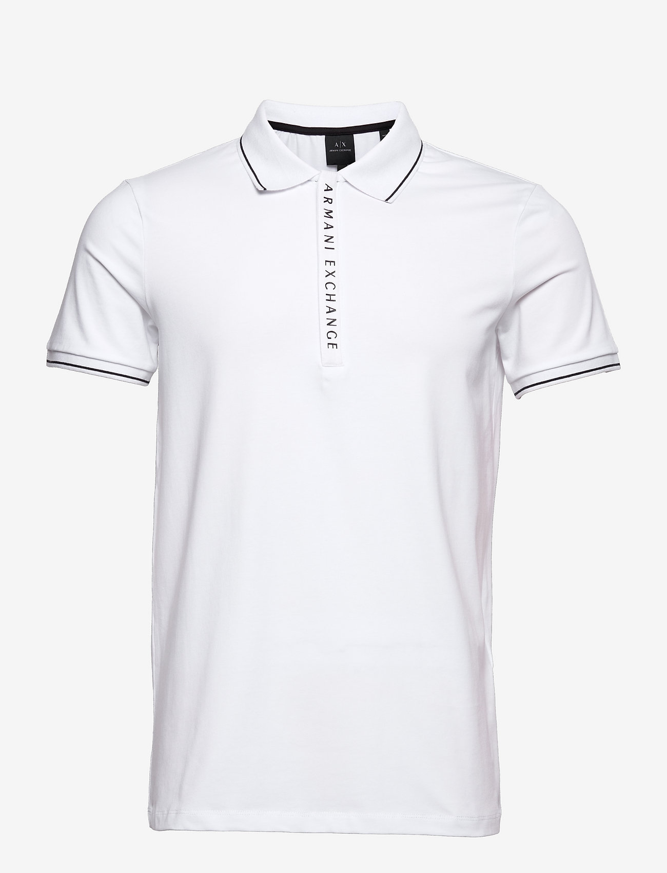 Armani Exchange - POLO - kurzärmelig - white - 0