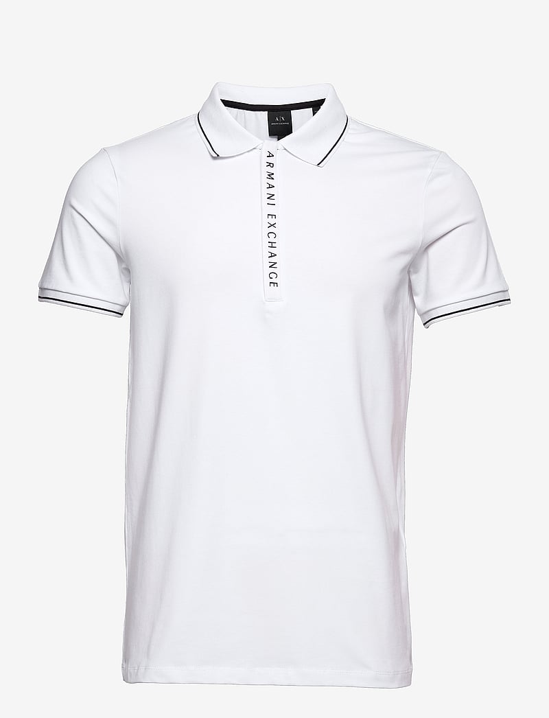Armani Exchange - POLO - kurzärmelig - white - 0