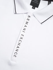 Armani Exchange - POLO - krótki rękaw - white - 2