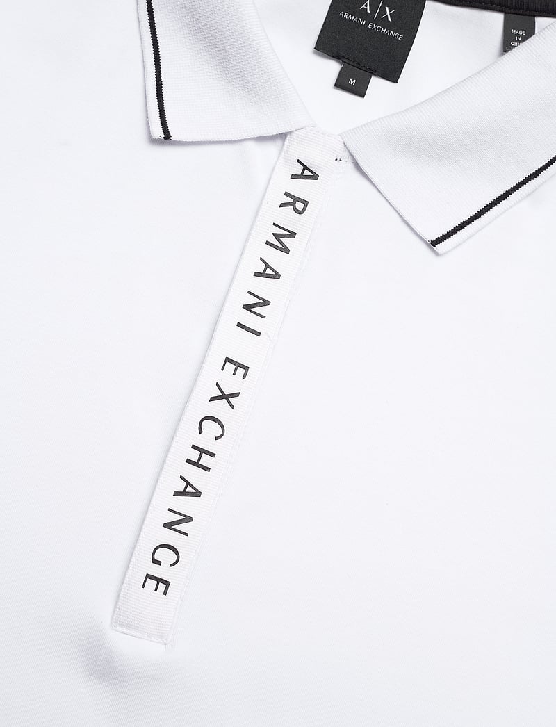 Armani Exchange - POLO - kurzärmelig - white - 2
